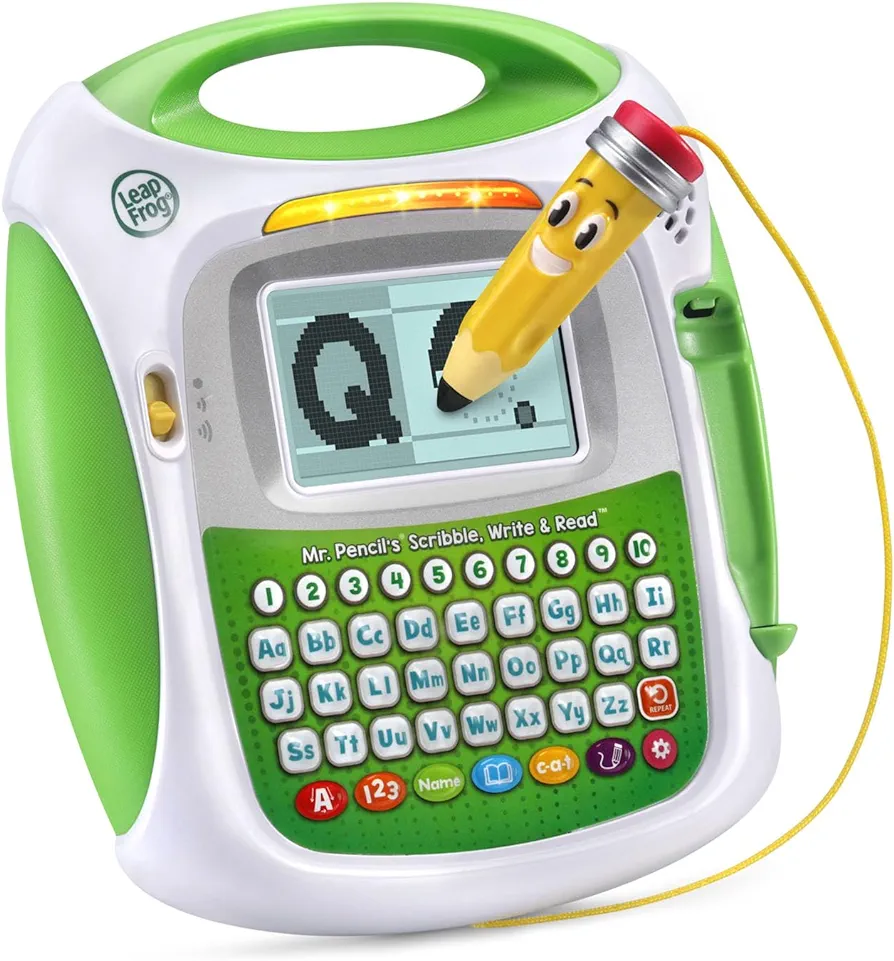 LeapFrog Mr Pencil's Scribble, Write and Read, Green, Medium