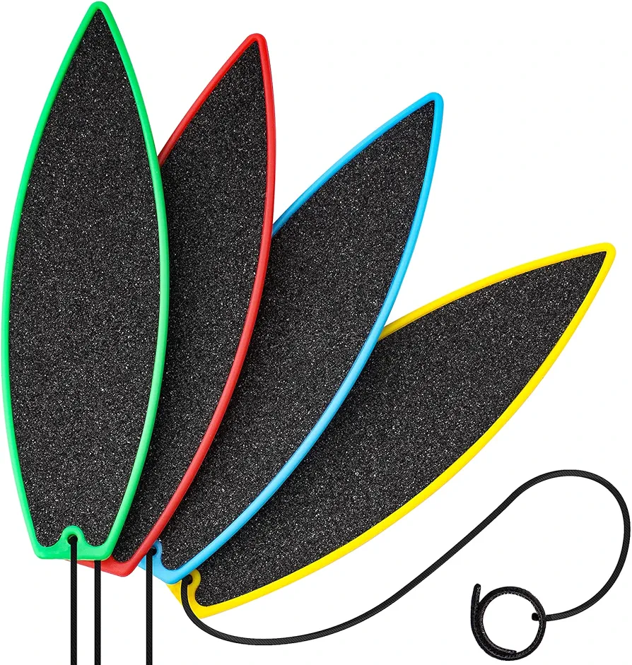 4Pack Finger Surfboard, Kids Toy Finger Surf Boards, Fingertip Surfboard for Adults Teens Boys and Girls