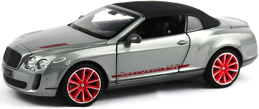 1:24 2011 Bentley Continental Supersports ISR- Grey - Optimum Diecast - Motor City Classics