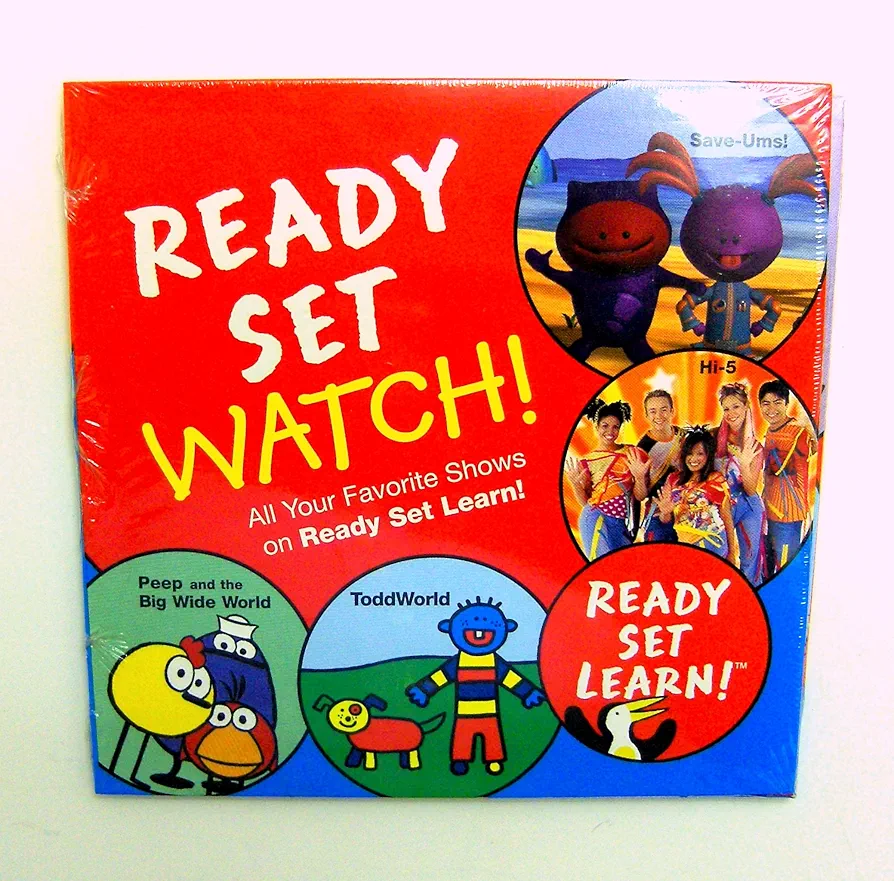 Discovery Kids"Ready Set Learn!" Preschooler Learning DVD