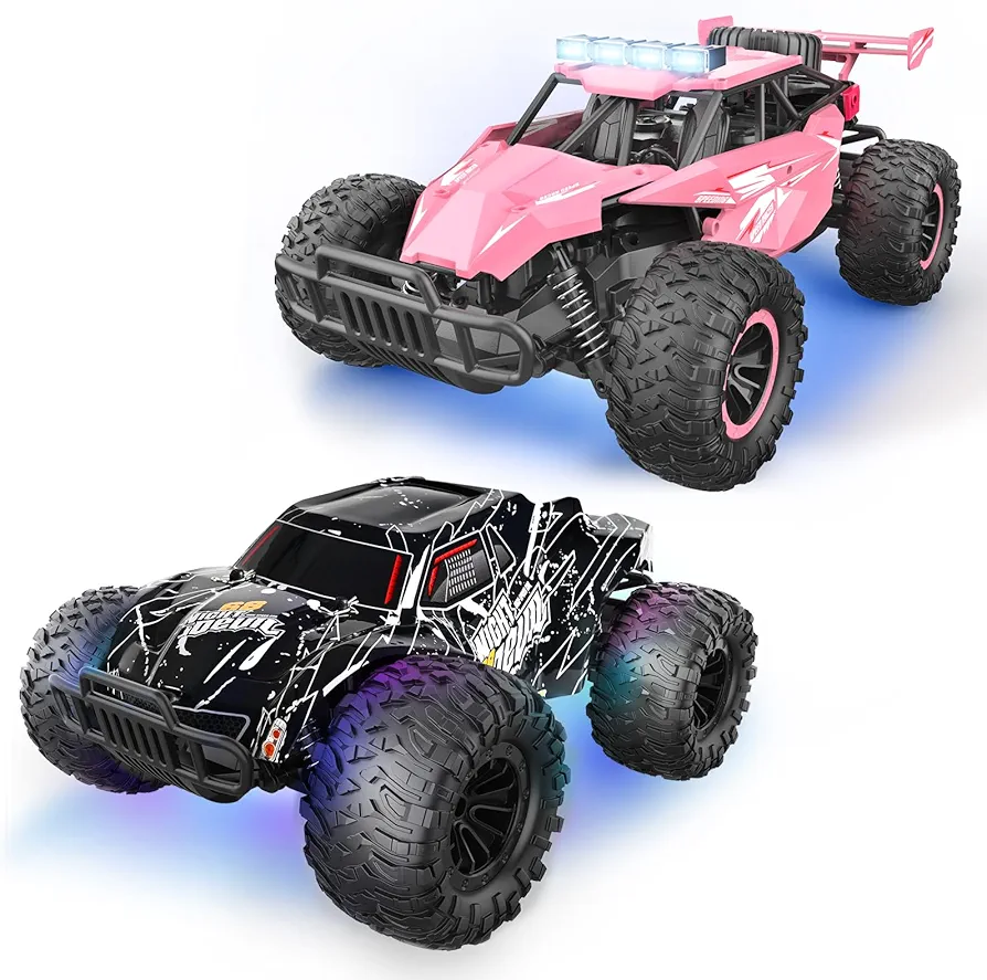 kolegend Remote Control Car for Boys and Girls, 2 Packs