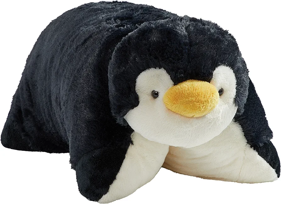 Pillow Pets Originals Stuffed Animal Plush Toy 18", Playful Penguin, Large