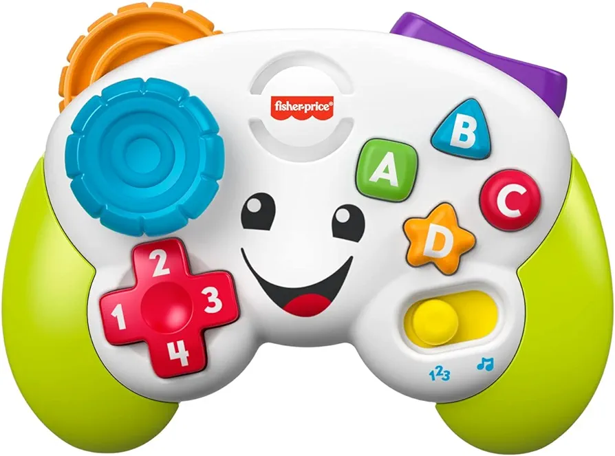 Fisher-Price FWG15 Controller Laugh and Learn, Teach Shapes and Colours, Toy for Children 6+ Months, 3