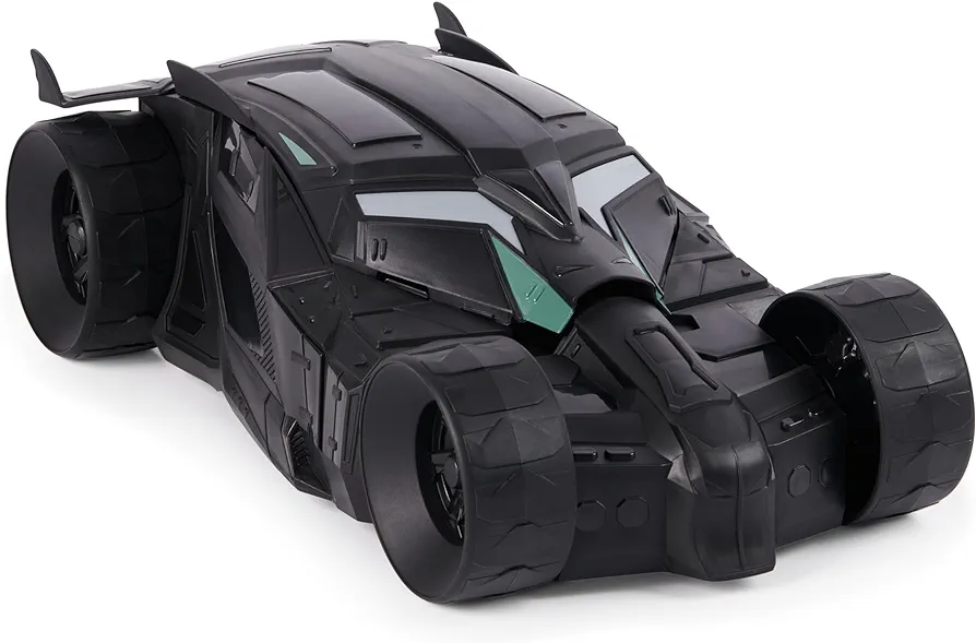 DC Comics, Batmobile, 12-inch Batman Toy Car, Collectible Toys for Boys and Girls Ages 4+