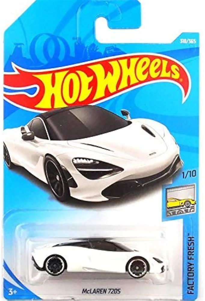 Hot Wheels 2018 Factory Fresh McLaren 720S 318/365 White