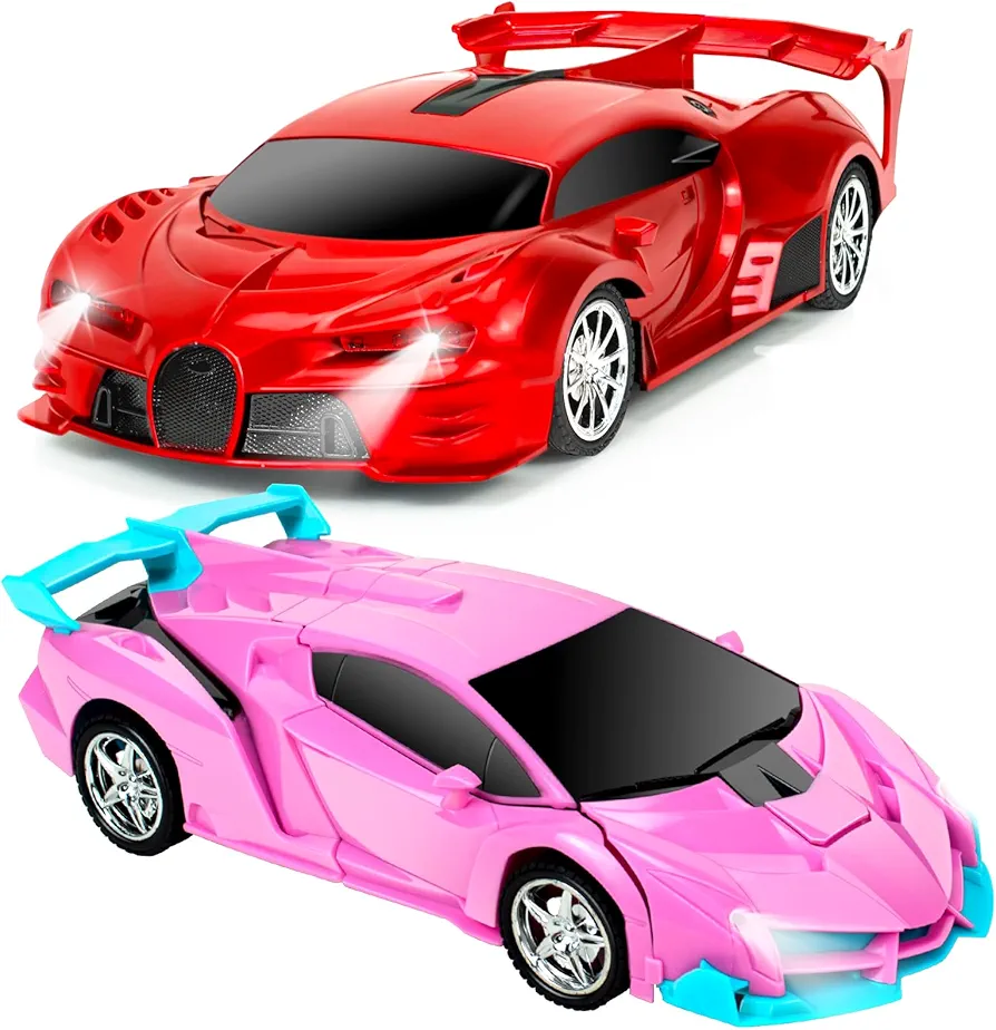 Remote Control Car, Rc Cars for Kids Boys Girls Gift with LED Headlight