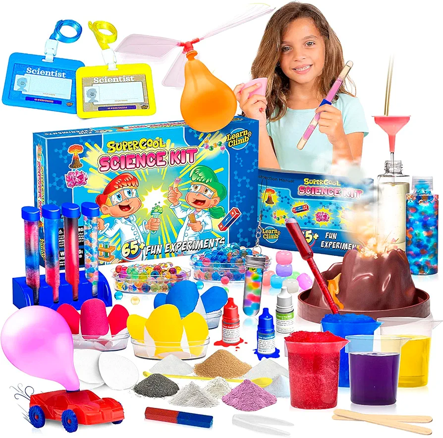 Science Kit for Kids Age 5-7 - 65 Science Experiments Gift Set