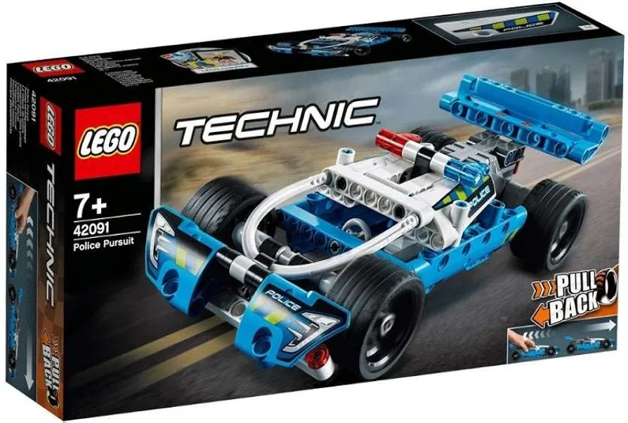 LEGO Technic Police Pursuit 42091 Building Kit (120 Pieces)