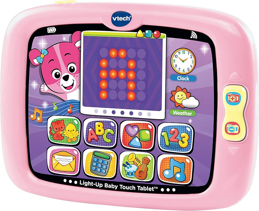 VTech Light-Up Baby Touch Tablet Pink (Frustration Free Packaging)