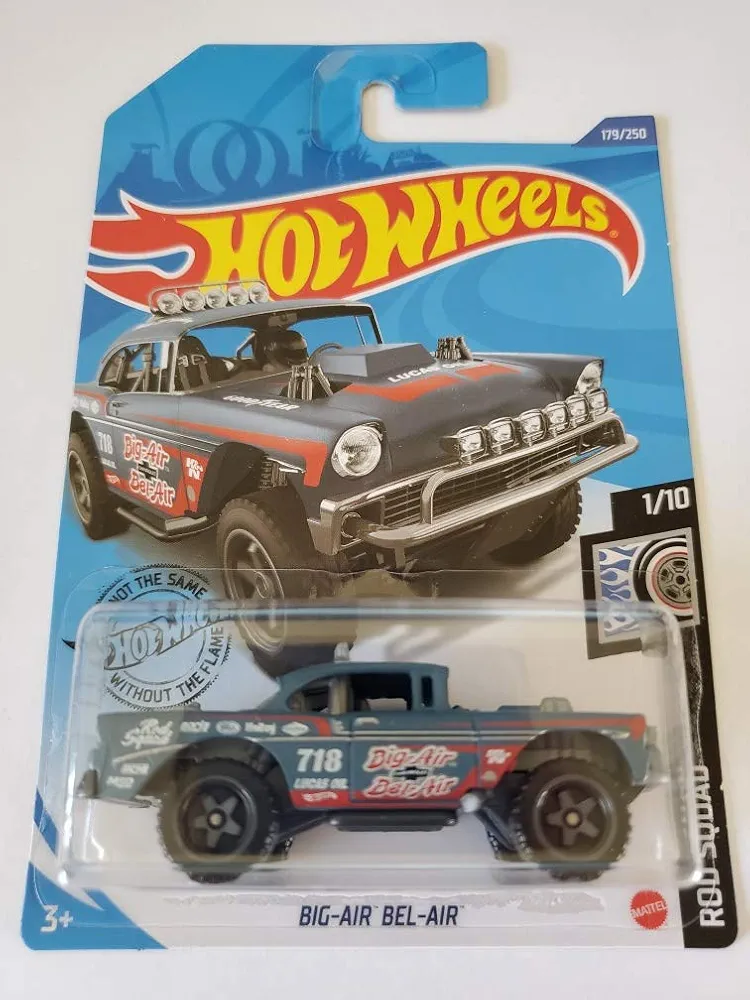 Hot Wheels 2020 Rod Squad Big-Air Bel-Air, Blue 179/250