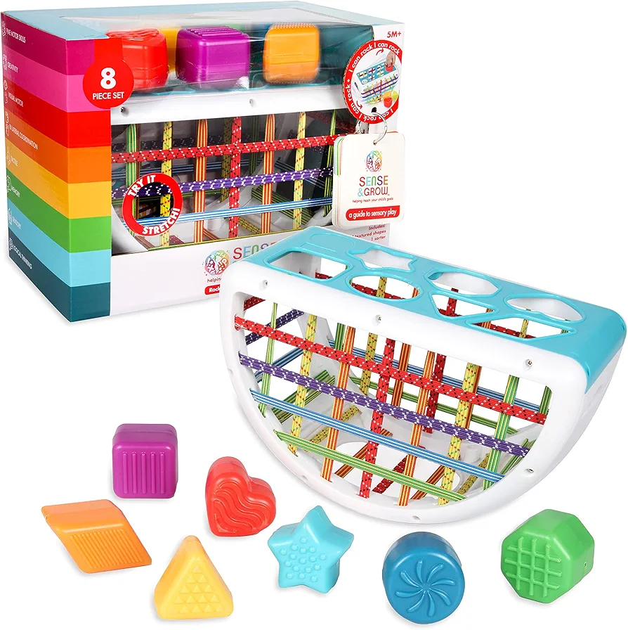 Be Amazing! Toys Sense & Grow Rocker & Shape Sorter Toy