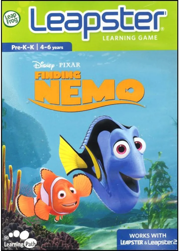 LeapFrog Leapster Learning Game Finding Nemo