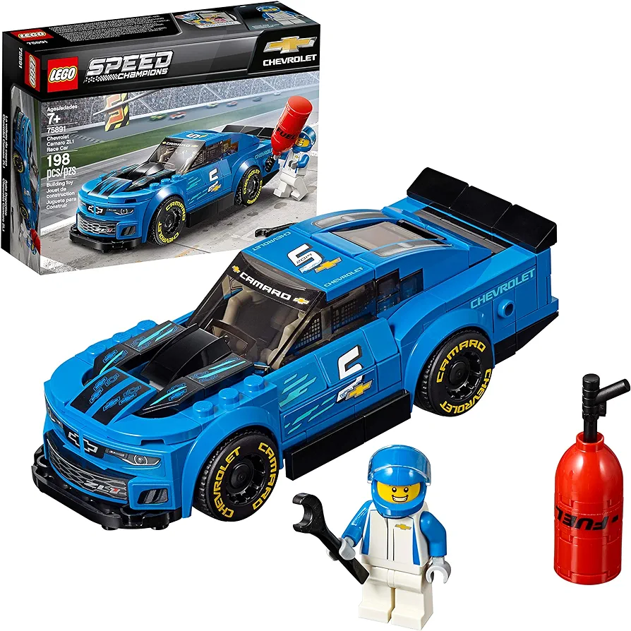 LEGO Speed Champions Chevrolet Camaro ZL1 Race Car 75891 Building Kit (198 Pieces)