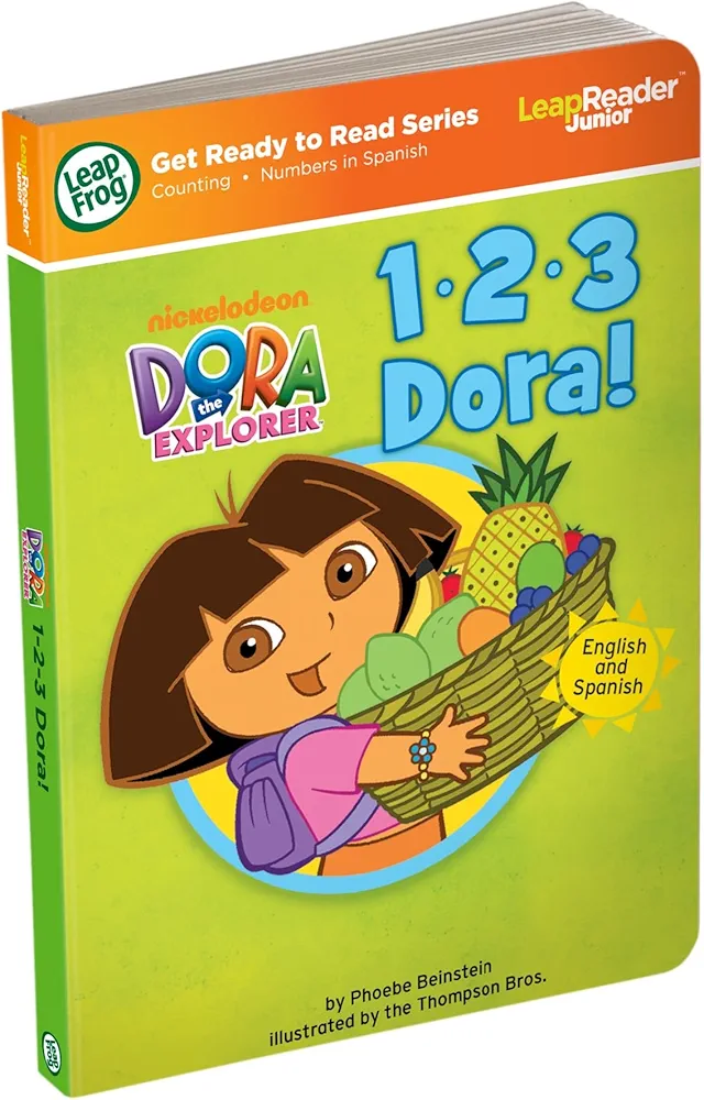 LeapFrog LeapReader Junior Book: 1, 2, 3 Dora (works with Tag Junior)