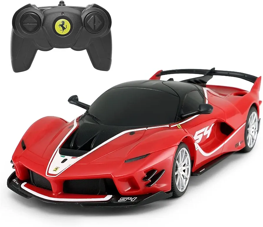 RASTAR Ferrari Toy Car 1/24 Ferrari FXX K EVO Remote Control Car for Kid Boys Adults - RED