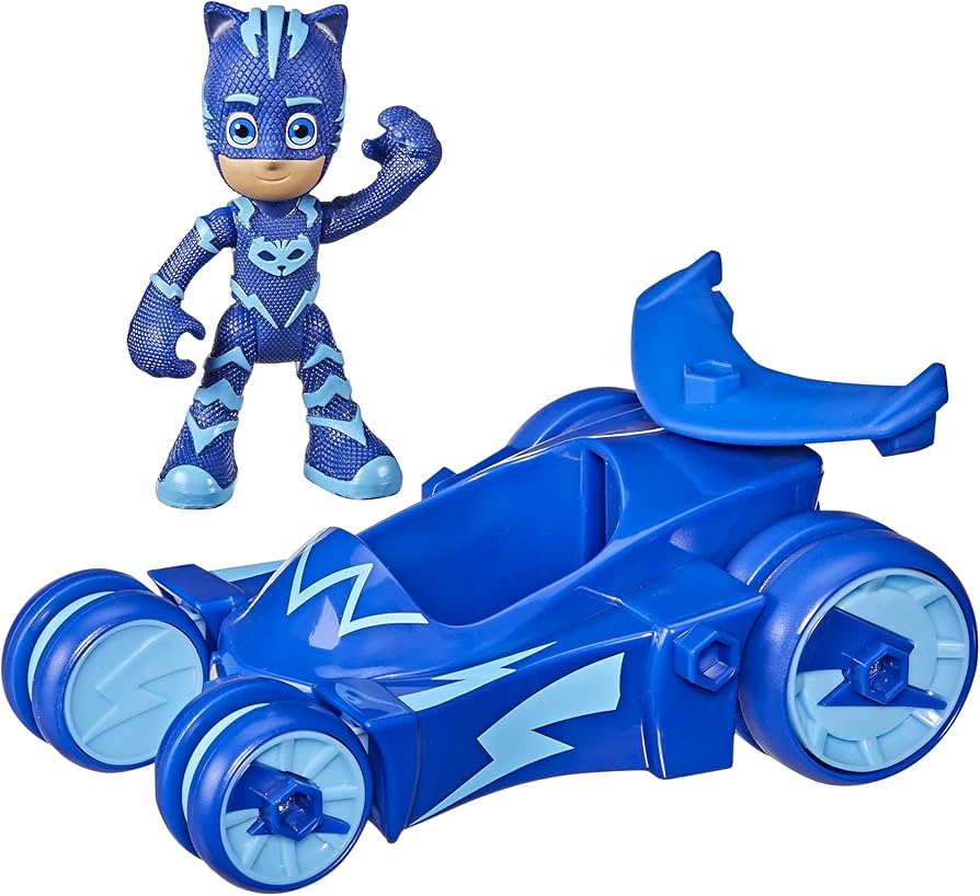 PJ Masks Cat-Car Preschool Toy, Catboy Car with Catboy Action Figure for Kids Ages 3 and Up