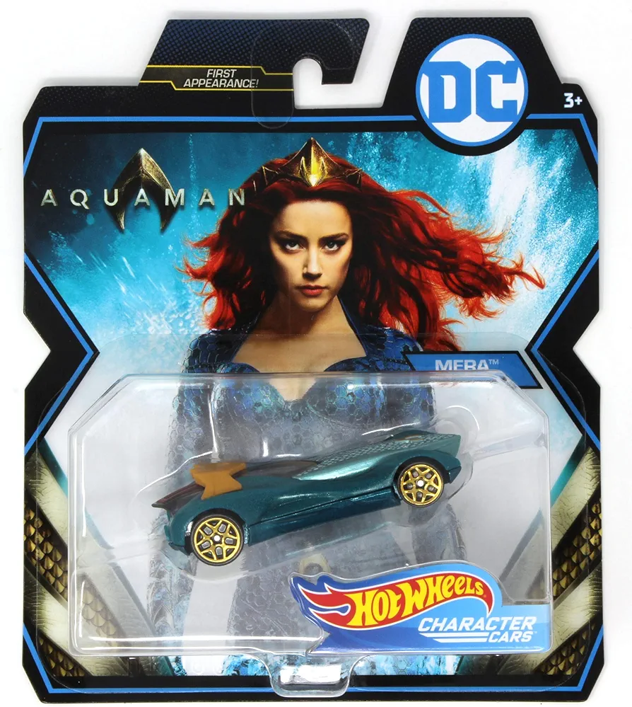 Hot Wheels DC Comics Character Car DCU Mera Vehicle