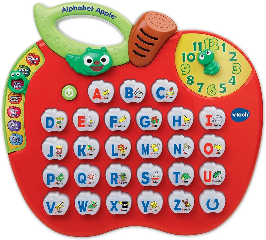 VTech Alphabet Apple,Red