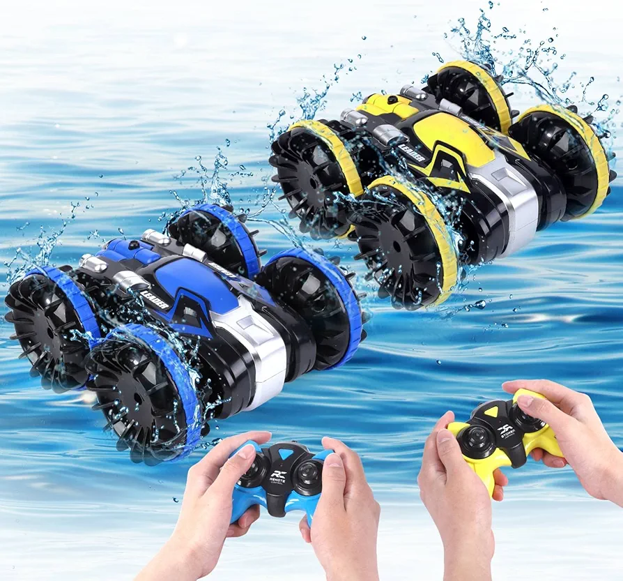 2PACK Amphibious RC Car for Kids,