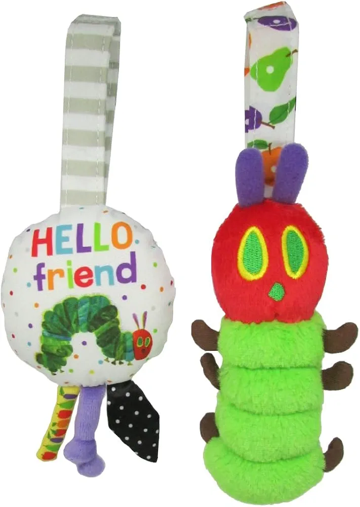 KIDS PREFERRED Eric Carle The Very Hungery Caterpillar Chime and Bell Set for Babies