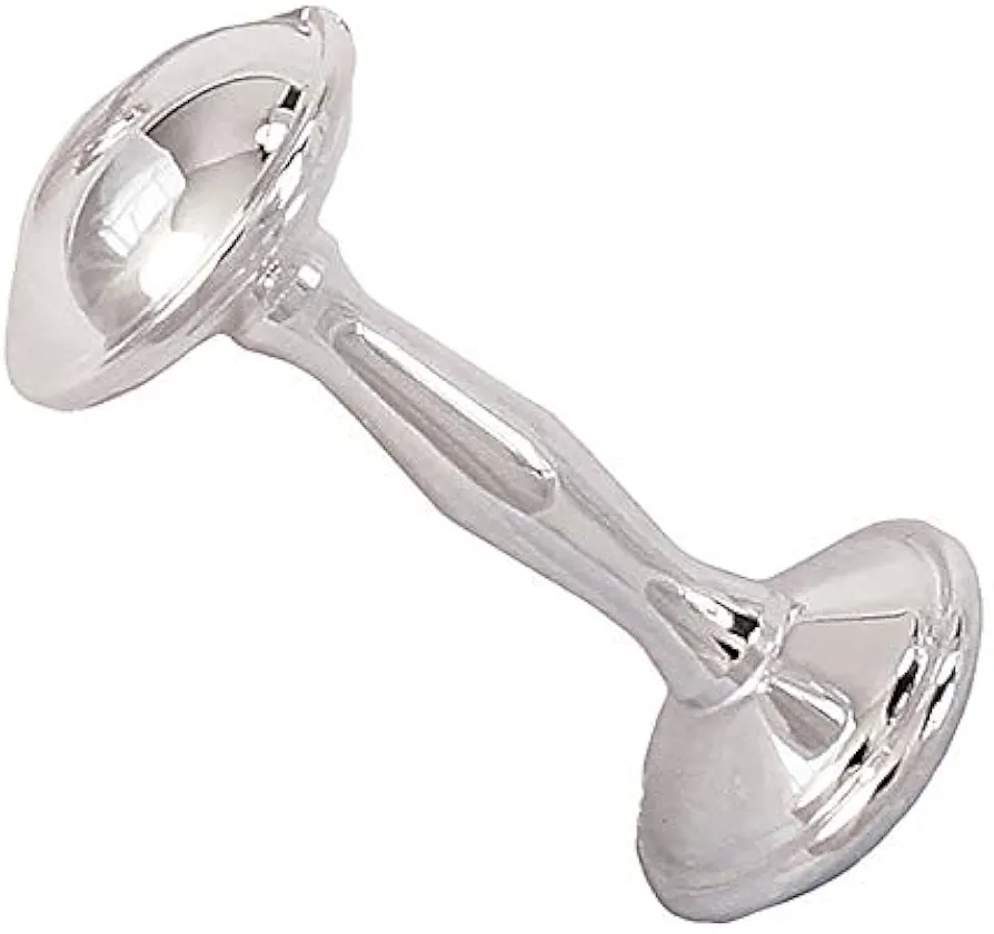 Santa Barbara Design Studio Rattle Toy - Silver