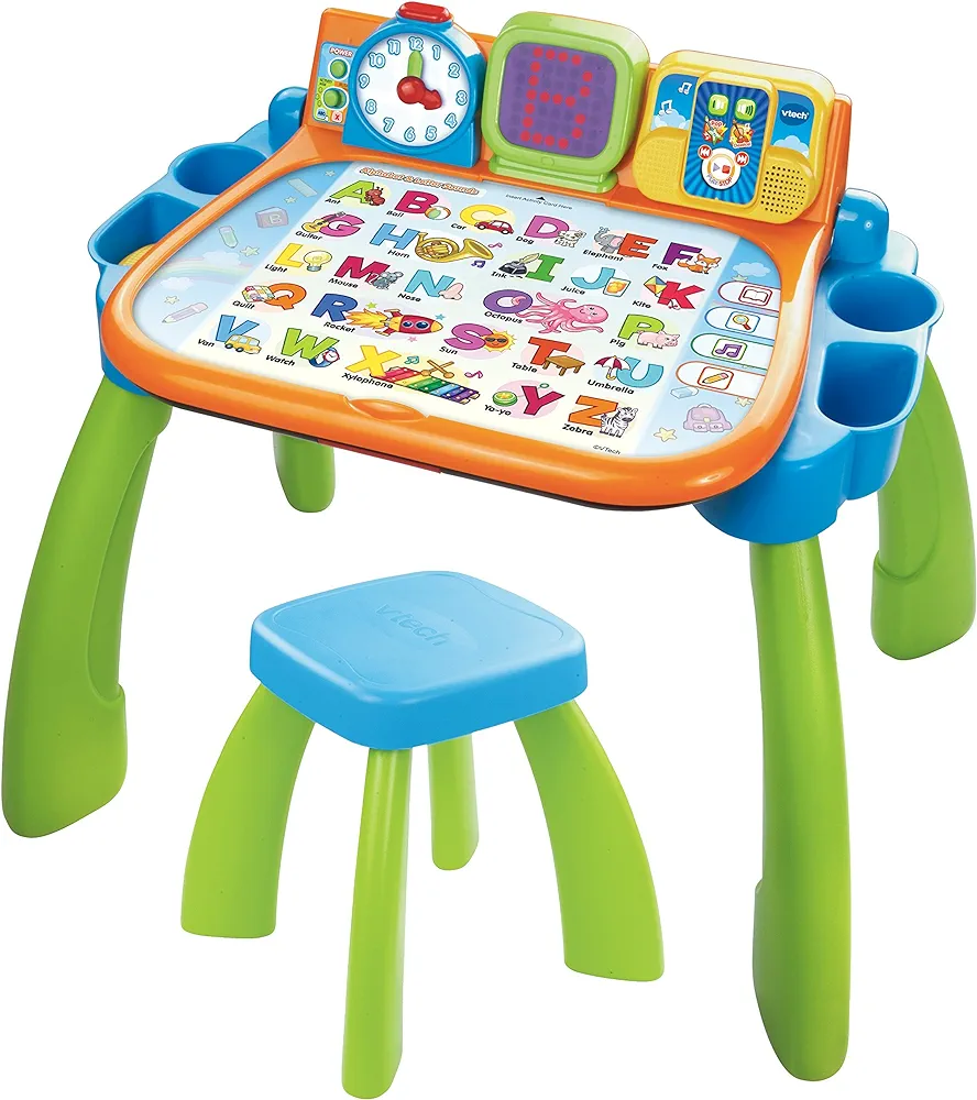 VTech Touch and Learn Activity Desk (Frustration Free Packaging), Green