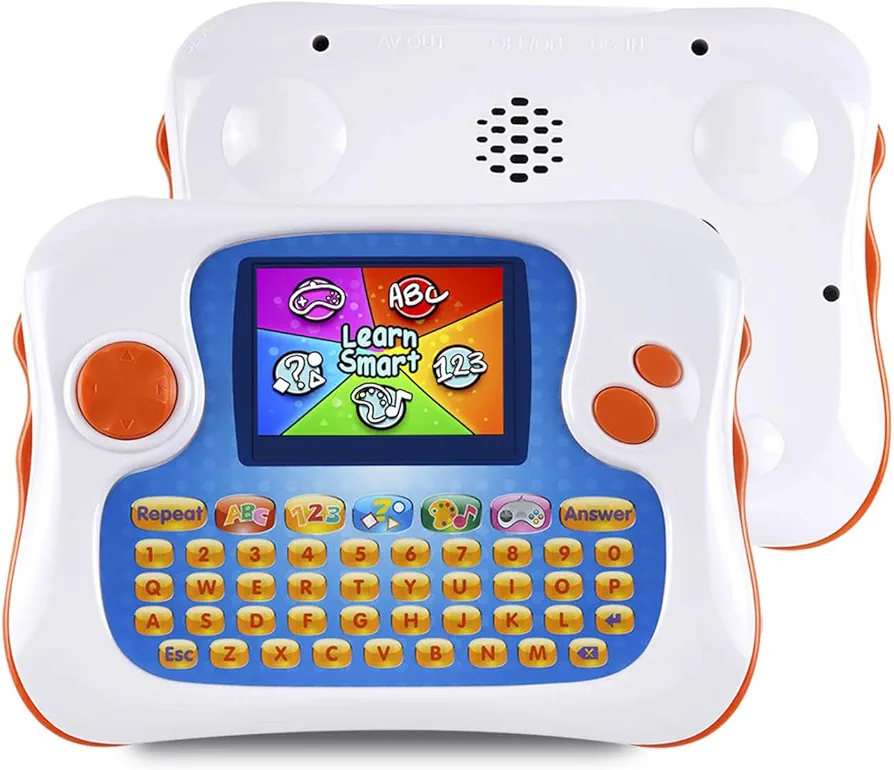 Eduboy Kids Tablet,English-Spanish Bilingual Learning Tablet for kids, Educational Toy with 104 Learning Apps/Games,Support TV Out Function,Great Choice for Preschool Toddlers Babies Early Education