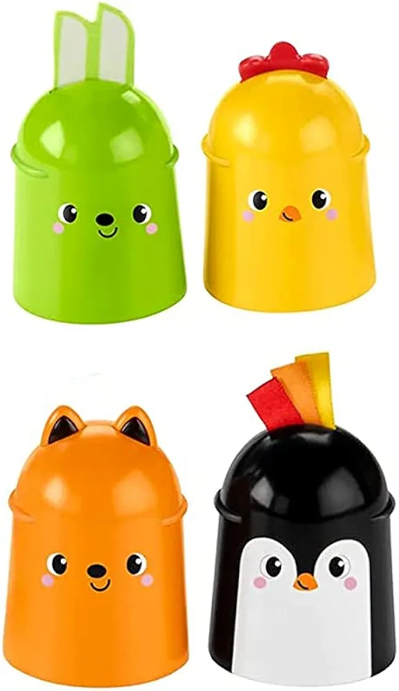 Fisher-Price Replacement Parts Stack and Rattle Birdie - GJW26 ~ Replacement Animal Bag ~ Fox, Bunny, Penguin and Chick