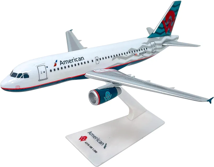 Flight Miniatures American/America West A319-100 1:200 Plastic Snap-Fit Part# AAB-31900H-012