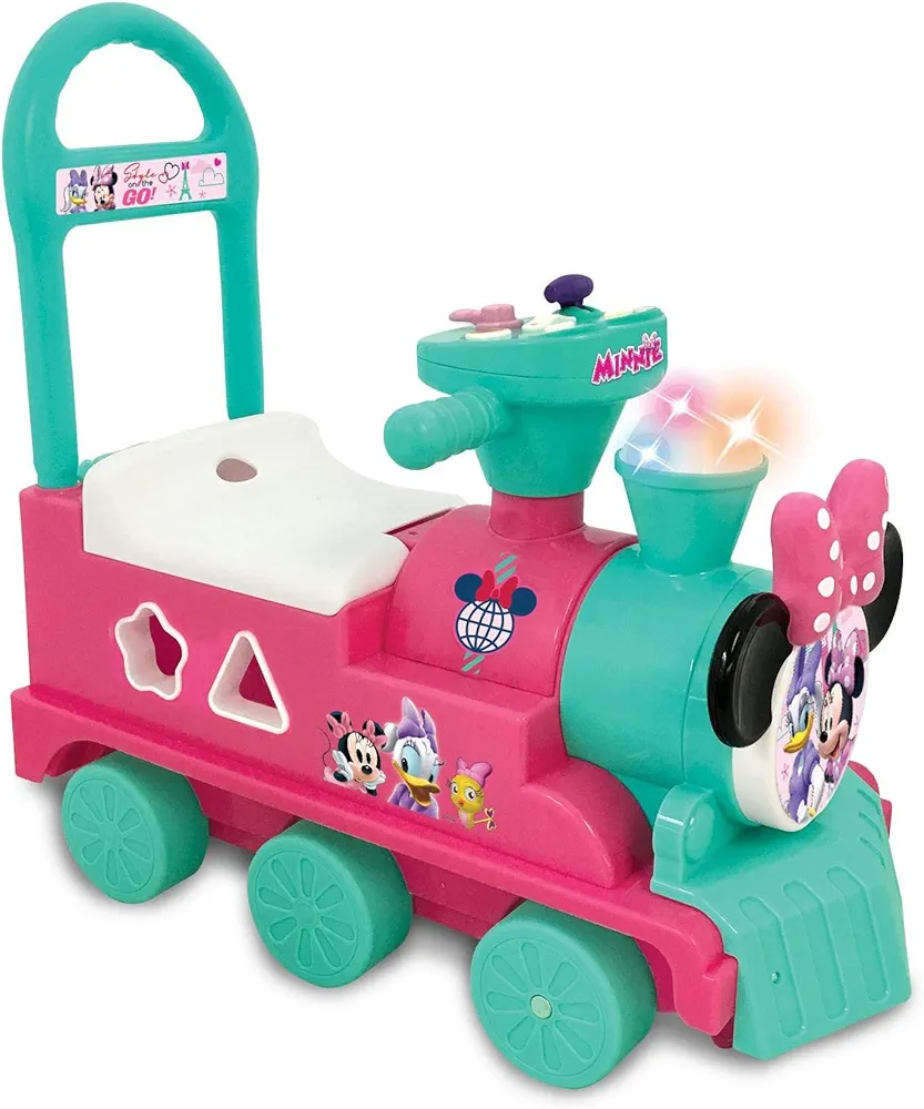 Disney Minnie Mouse Play n' Sort Activity Train, Pink, 12 months to 36 months