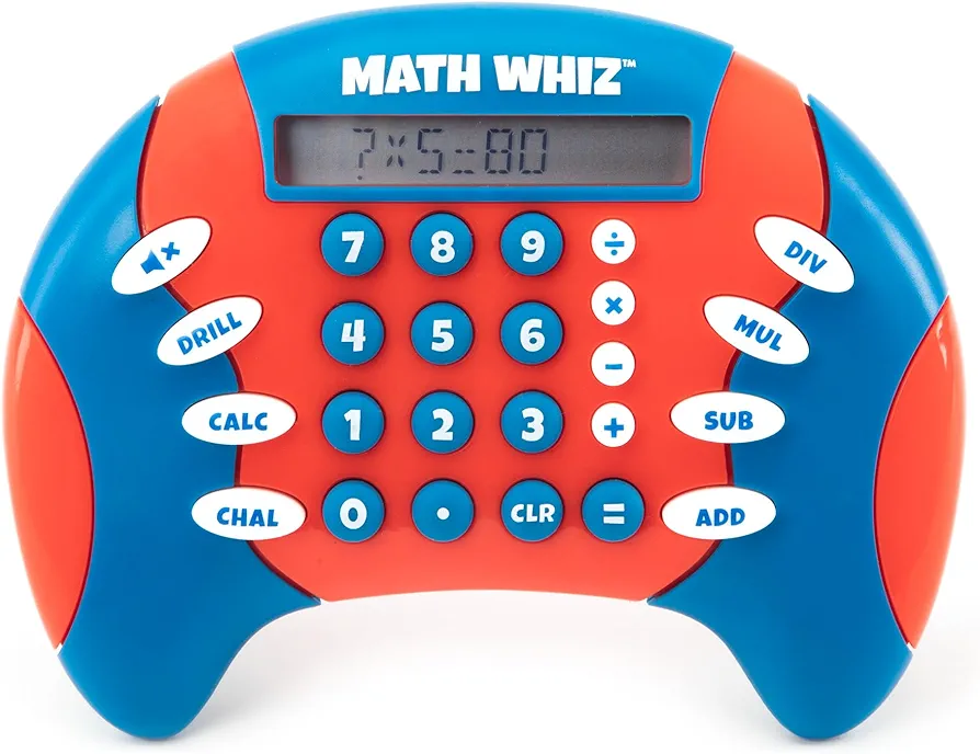 Educational Insights Math Whiz Electronic Handheld Math Game For Kids, Ages 6+