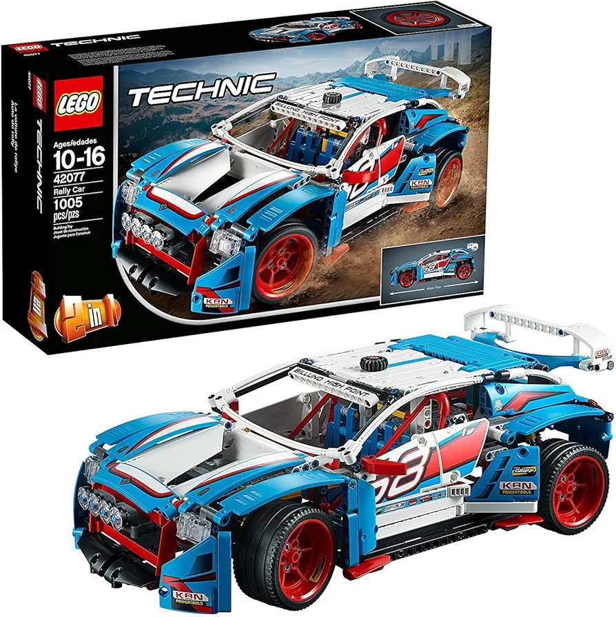 LEGO Technic Rally Car 42077 Building Kit (1005 Pieces)