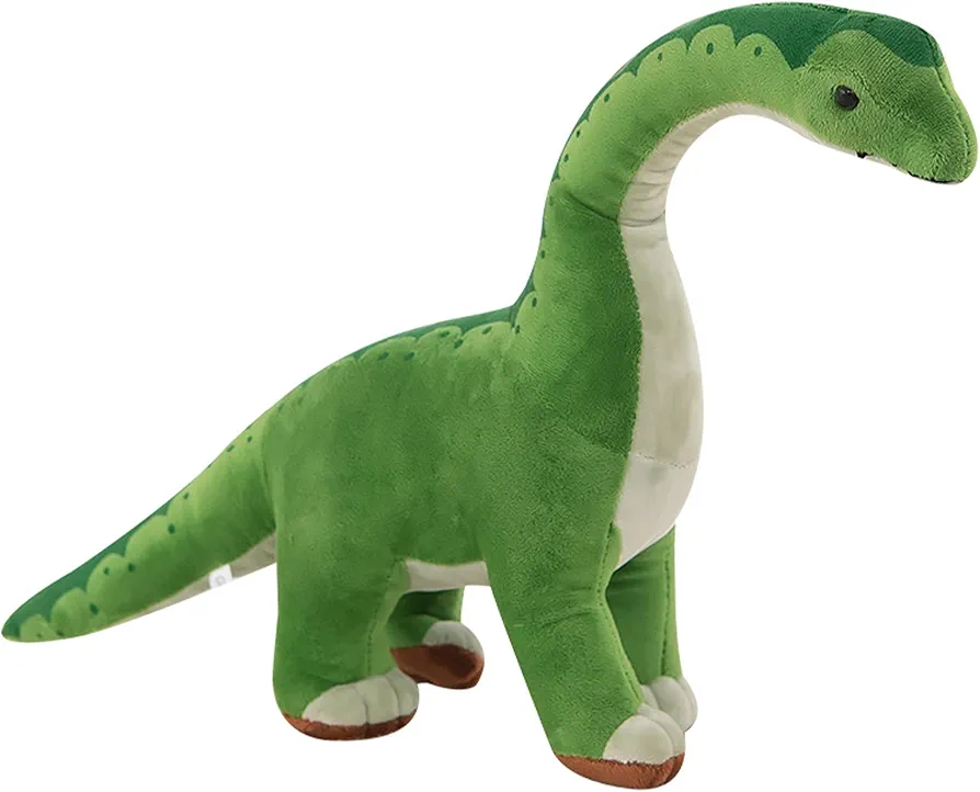 Dinosaur Plush - Soft and Cuddly Stuffed Animal Pillow 19inches- Cute Standing Design - Nursery Decoration idea - Great Gift for Boys, Girls, Toddlers, Babies