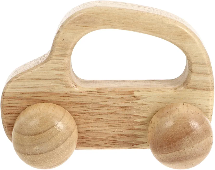 Holding Car Wooden Grasping Toy Push Car Teething Toy Car Toys Wooden Teething Toy Cars for Babies Teething Toys Wooden Push Toy Push Toy Wooden Cars