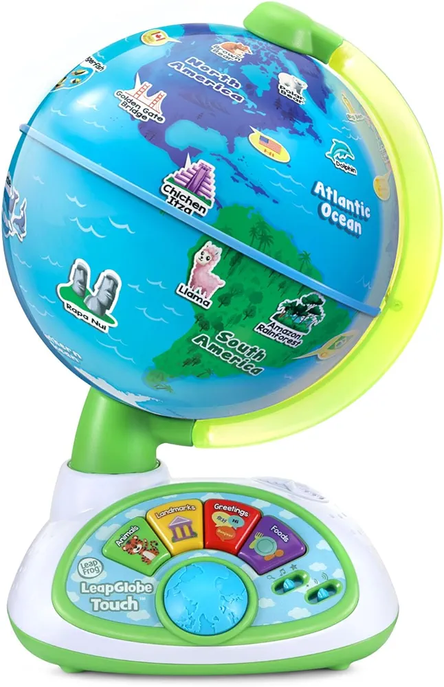 LeapFrog LeapGlobe Touch Interactive Globe for Kids Ages 3 and up