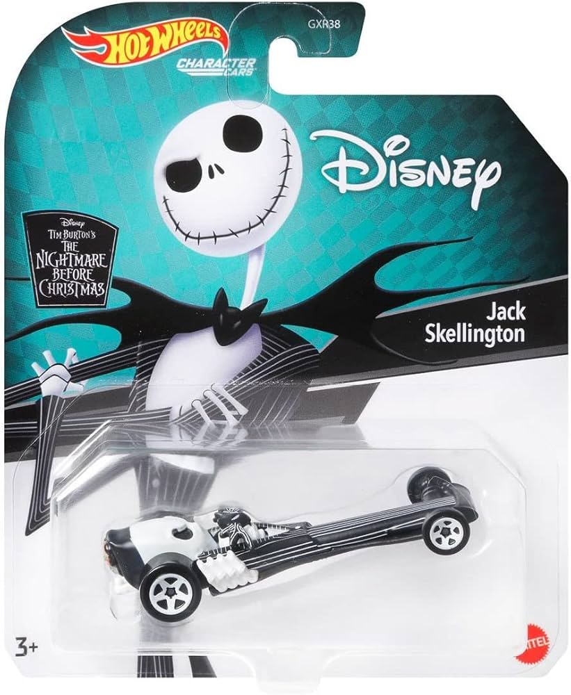 Hot Wheels 2021 - Character Cars - Nightmare Before Christmas -Jack Skellington