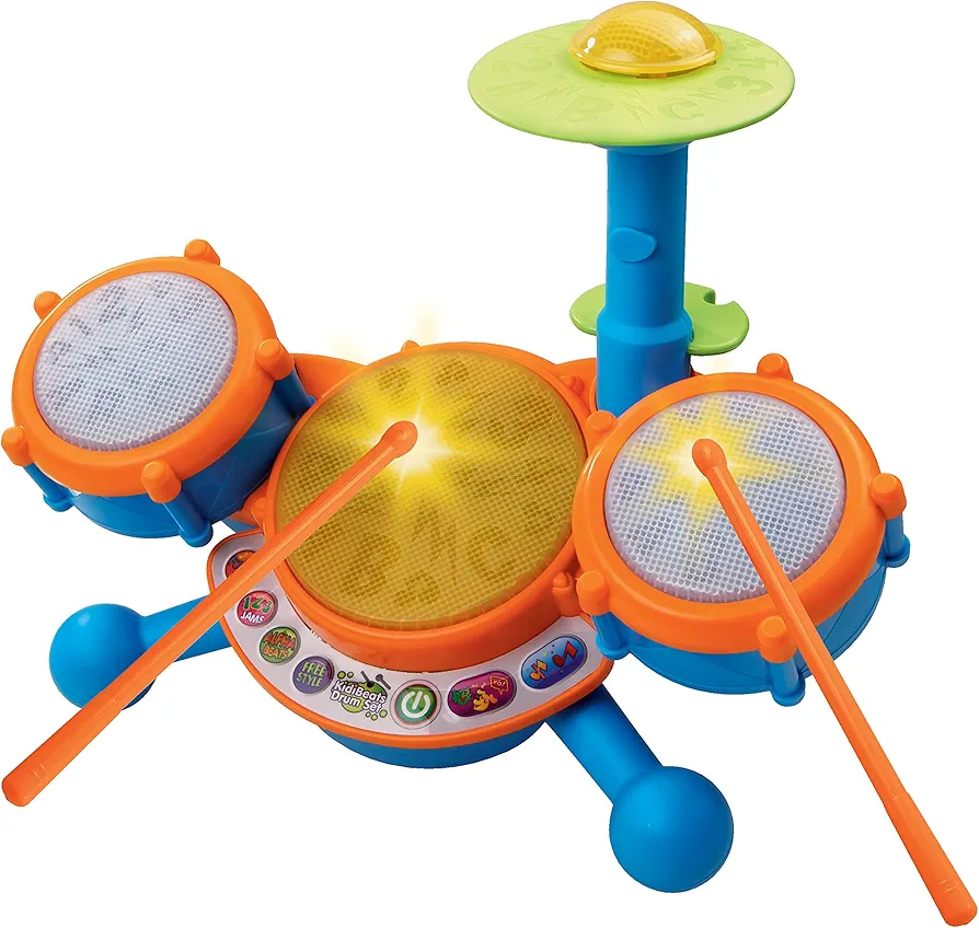 VTech KidiBeats Drum Set (Frustration Free Packaging)