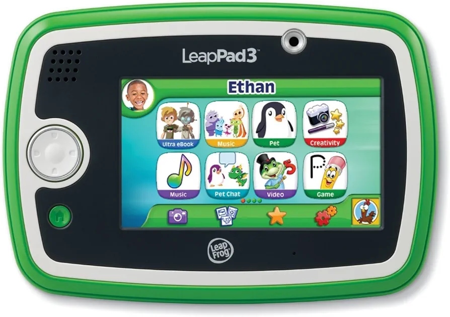 LeapFrog LeapPad3 Learning Tablet (Frustration Free Packaging), Green