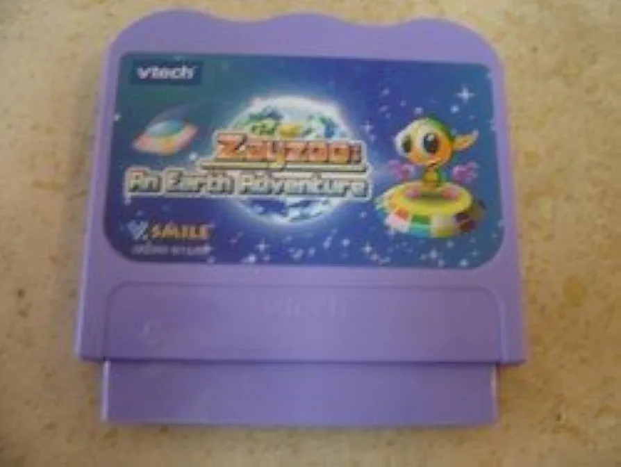 Vtech V Smile Zayzoo An Earth Adventure Cartridge Game Used