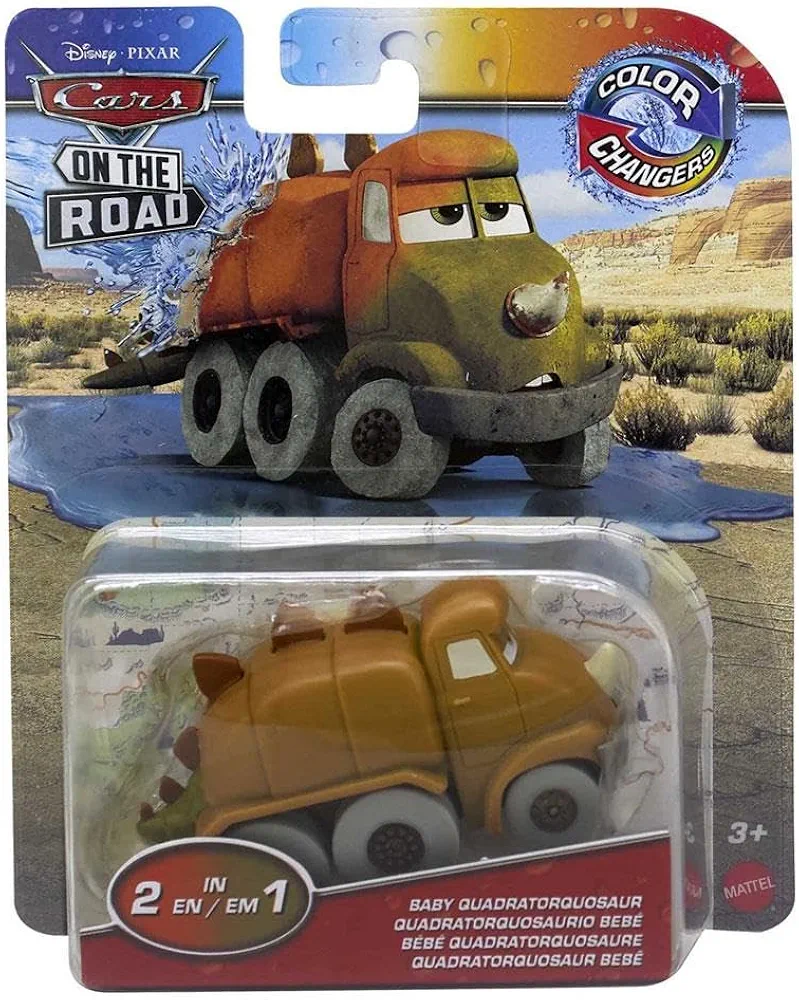 Disney Cars - Color Changers - Baby Quadratorquosaur (HDM68)