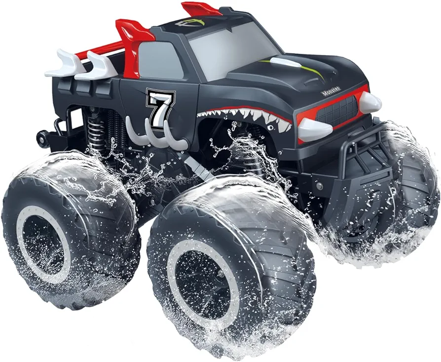 Threeking 1:16 Pick-up Toys RC Car Truck Toys Remote Control Cars Body Waterproofing Suitable for All Terrain 4WD Off-Road Car Gifts Presents for Boys/Girls Ages 6+