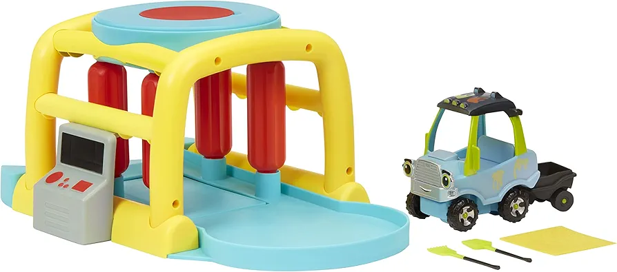 Little Tikes Let's Go Cozy Coupe Color Change Carwash with Push and Play Vehicle for Kids Boys Girls 3 and up