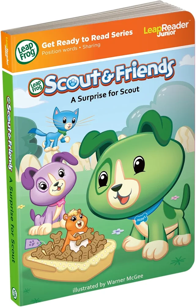 LeapFrog Tag Junior Book Scout And Friends: A Surprise for Scout (works with LeapReader Junior)