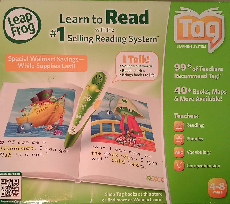 Leap frog Tag Learning System