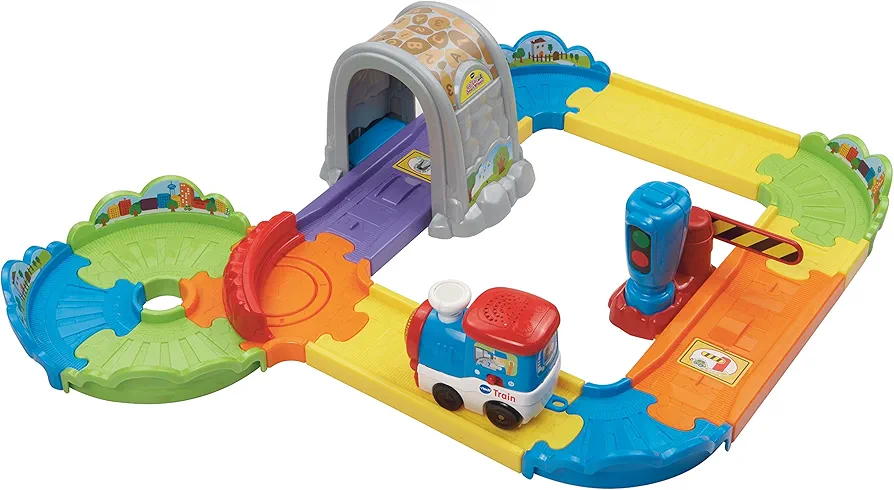 VTech Go! Go! Smart Wheels Choo-Choo Train Playset, multicolor