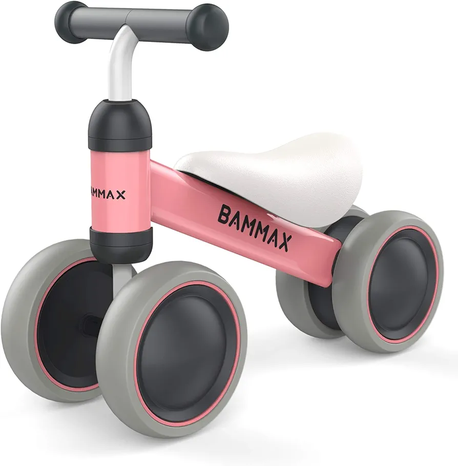 BAMMAX TykeBike® Ride On Toy | Baby Balance Bike for Toddlers 1-2 Years | Lightweight Steel Kids Bike with Easy Glide Wheels & Safer Steering | Indoor/Outdoor Use