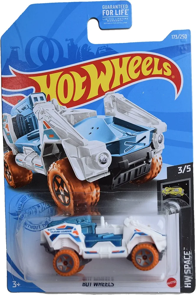 Hot Wheels Bot Wheels, Space 3/5 [White] 173/250