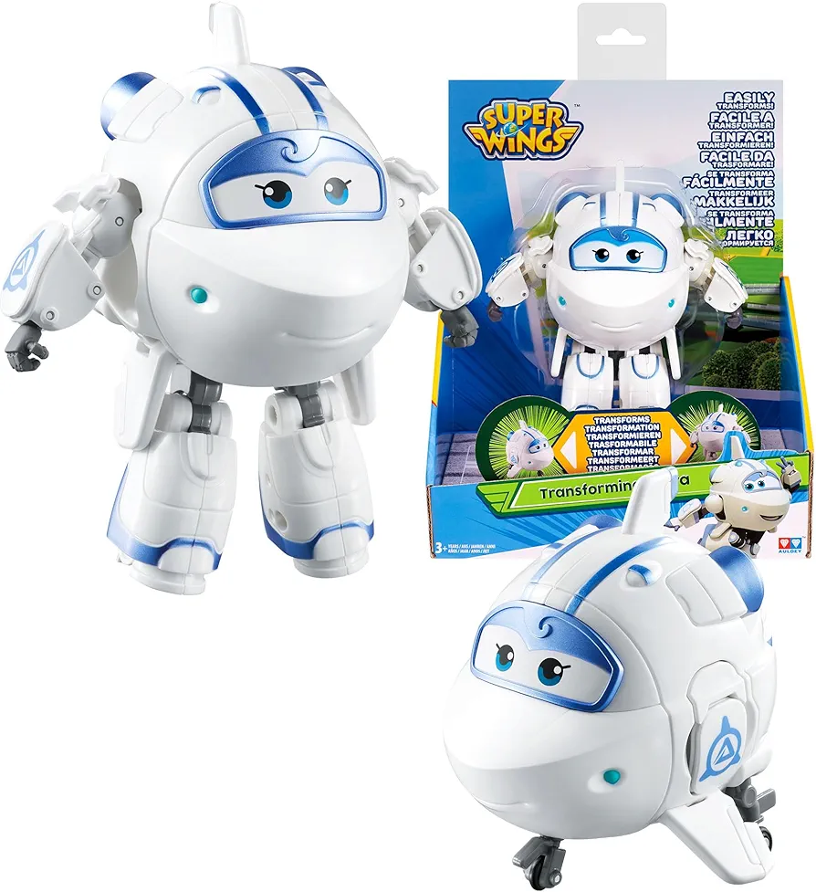 Super Wings - Transforming Astra Toy Figure | Spaceship | Bot | 5” Scale