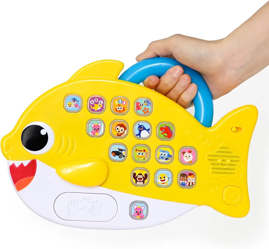 Baby Shark Melody Pad Sound Pad | Baby Shark Toys, Baby Shark Books | Learning & Education Toys | Interactive Baby Toys for Toddlers 1-3 | Gifts for Boys & Girls