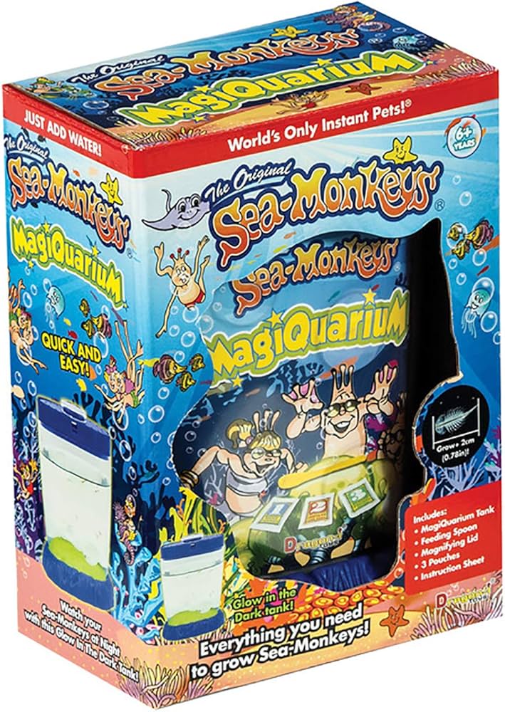 Sea-Monkeys® Magiquarium - World's Only Instant Pets® - Ages 6+ (Pack of 1)